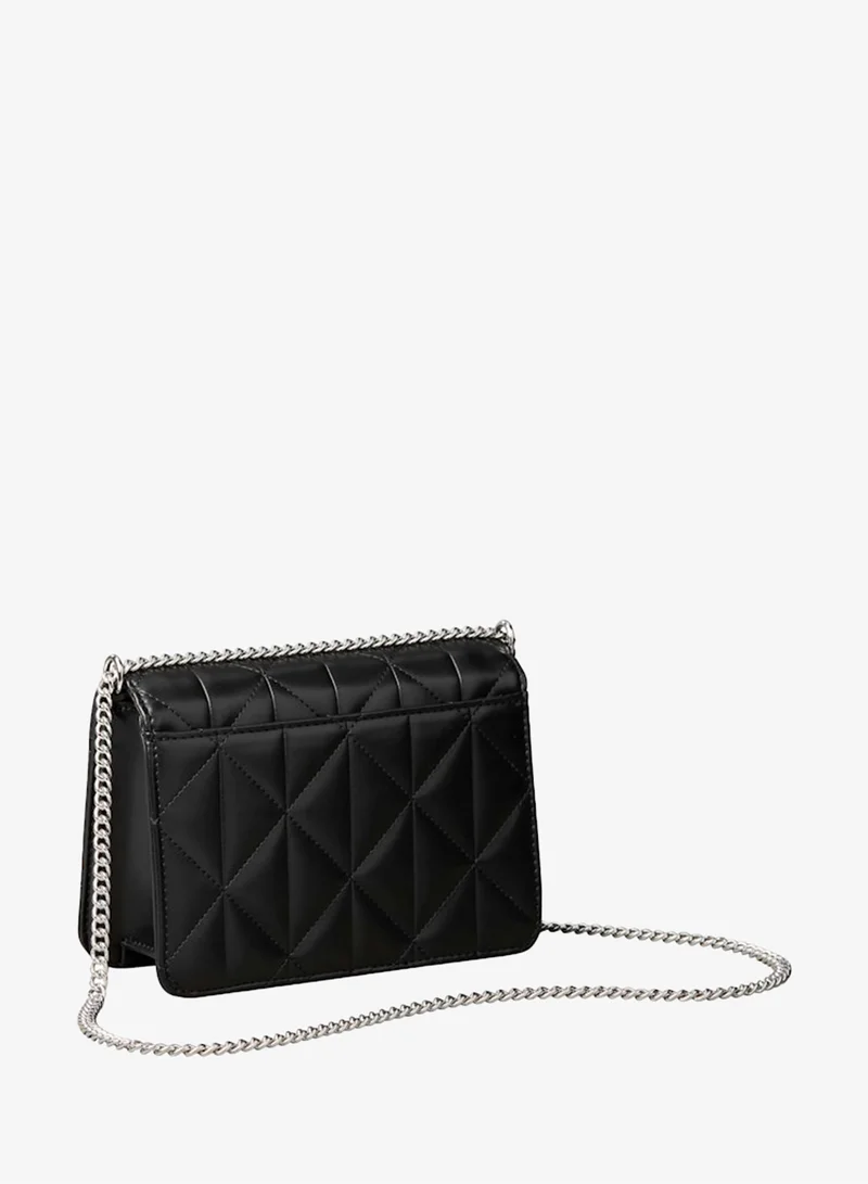 كالفن كلاين Quilted Emblem Logo Mini Bag